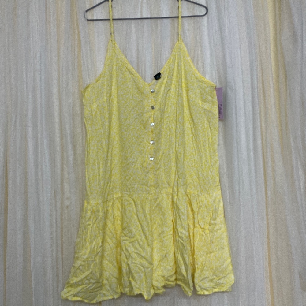 NWT Wild Fable Yellow Romper